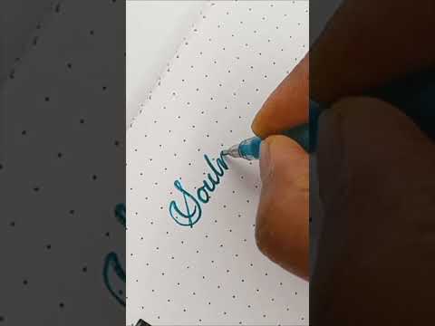 Satisfying handwriting of 'Soulmate'