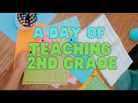 A "Normal" Day Teaching 2nd Grade - Live Teaching Vlog!