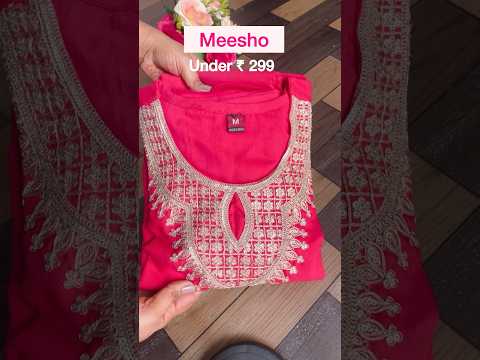 Meesho kurta set #shorts #youtubeshortsvideo #meesho #meeshokurtiset #kurtihaul o