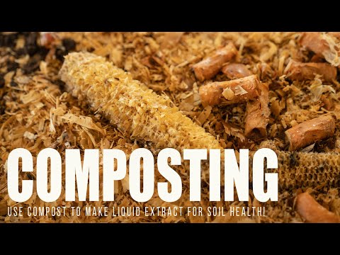 Use Composting to Make Your Own Liquid Extract For Your Crops!