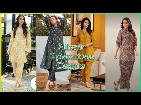 Most elegant allover 2 piece//allover 2 piece dresses//2 piece designs for winter//Fashion Industry