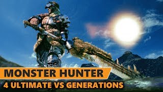 Monster Hunter 4 Ultimate VS Monster Hunter Generations