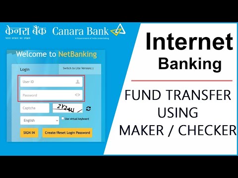 Canara Bank Corporate Net Banking fund transfer Using Maker & Checker #canarabank #tech_kurippugal