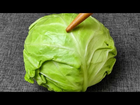 No Appetite? Eat More Cabbage! Super Delicious Recipe!