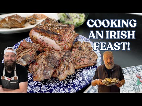 Cooking An Amazing Meal In Ireland! | Chuds BBQ