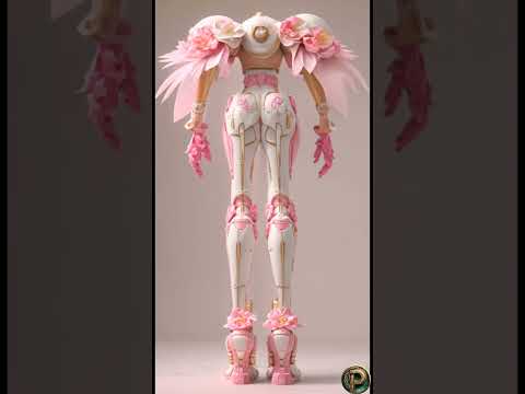 Blossom Porcelain Robots | Phuki #aiart #aiartcommunity #phuki #creativeai