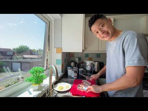 英國煮飯仔～ Cooking PaPaPak 日式薑汁豚肉飯（for fun）Japanese style ginger pork rice with broccoli