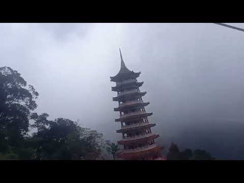 My family and I going up the Genting Highlands mountain to the cloud timelapse