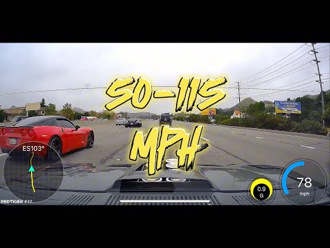 LS 240z vs Corvette 50-115mph roll