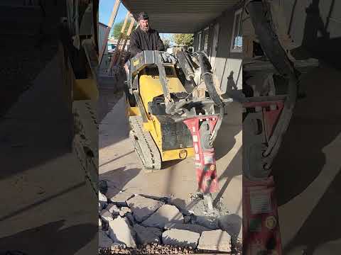 Breaking Concrete, the easy way. #concrete