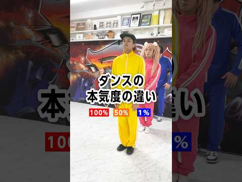 ダンスの本気度の違いわかる？　#カンカンダンス