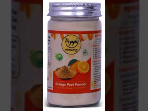 PEPPY SHOPPING ORANGE PEEL POWDER FOR FACE AND HAIR #shorts #PEPPYSHOPPING #orangepeelpowder