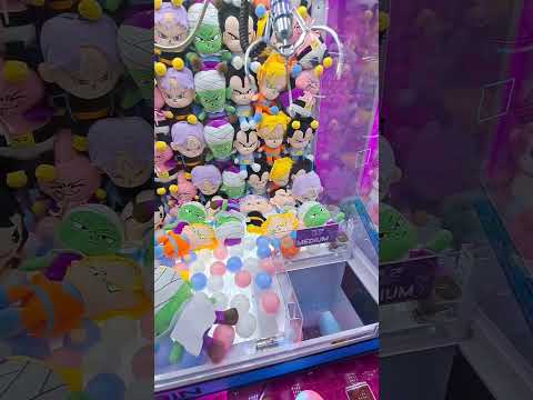 Satisfying Play Dragon Ball Z Goku Claw Machine Vegeta Majin Buu Trunks claw machine