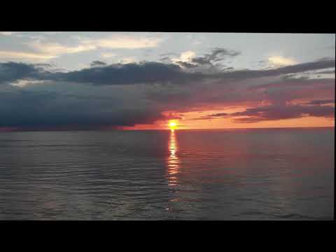 Pretty Beach at Sunset | Copyright Free Video Footage