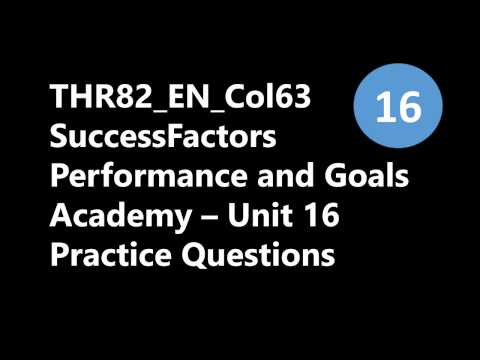 THR82_EN_Col63 SuccessFactors Performance and Goals Academy – Unit 15