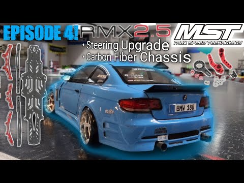 MST RMX 2.5 Episode 4 Carbon Fiber Chassis Body and Steering Upgrades!