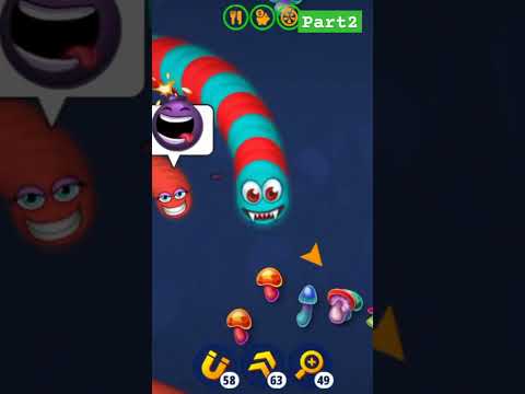 worms zone magic 2 video worms zone pro slither snake top #01 #shortsfeed #shorts#wormszone