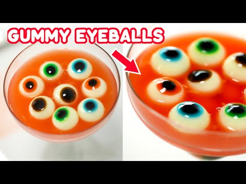 The Spookiest Halloween Punch recipe with EYEBALLS!