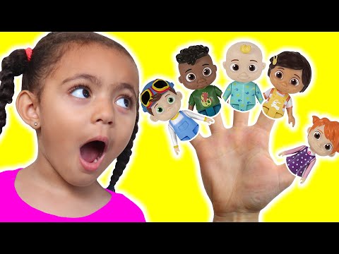 Finger Family Song | Play with Cocomelon Toys & Kids Songs