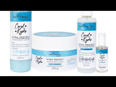 🩵 LANÇAMENTO VITRA PROTECT colab Carol Kyoko & Left Cosméticos