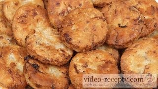 Cabbage fritters - video recipe