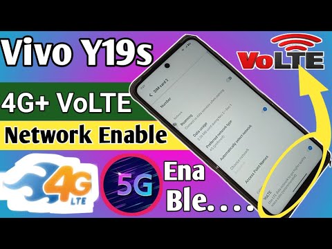 Vivo Y19s 4G+ Volte Network Enable