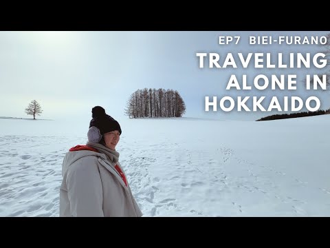 一人到活火山1000公尺山麓泡天然露天溫泉~♨️｜北海道道東＆大雪山自駕7天旅1383km~DAY7 美瑛-富良野｜Travelling alone in Hokkaido EP7 END