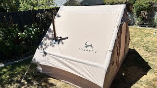 MC Tomount Inflatable Tent From Amazon. First Video Review. #hottent ⛺️🏕️