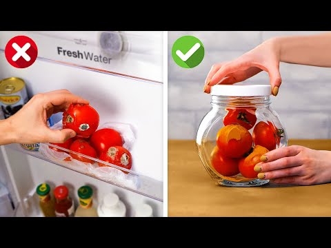 101 Genius Food Preservation and Storage Hacks: Kitchen Organization Ideas 🍒🍓