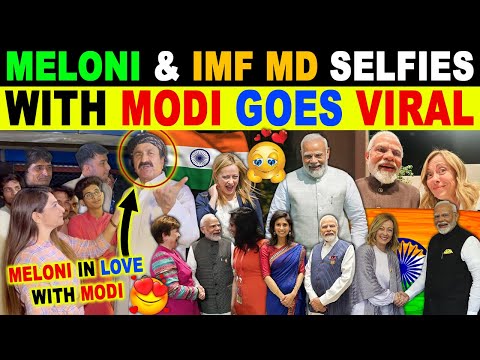 ITALIAN PM MELONI & IMF MD MET PM MODI IN G20 SUMMIT BRAZIL | PAK CRYING REACTIONS | SANA AMJAD