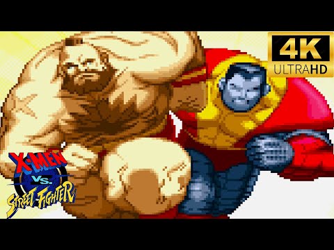 【XVS】X-MEN VS. STREET FIGHTER　ザンギエフエンディング　4K/60fps