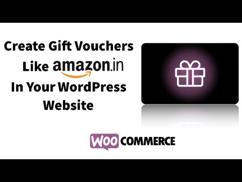 Sell Gift Vouchers in E-Commerce WordPress Website Like Amazon Vouchers | WooCommerce Gift Cards