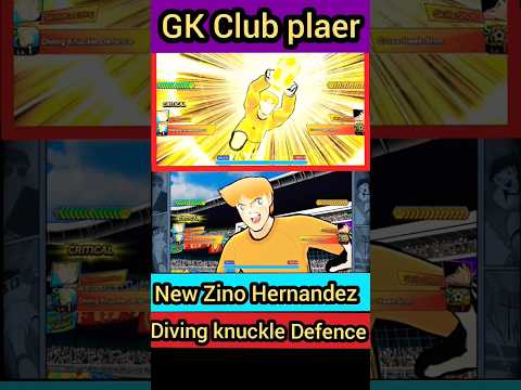 captain tsubasa dream team - New Zino Hernandez Diving knuckle Defence #captaintsubasa