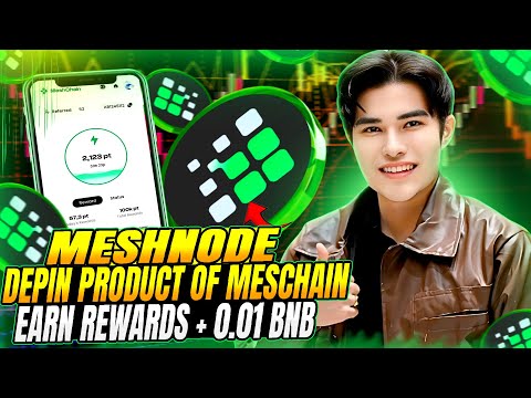 MESHCHAIN FREE 0.01 BNB CLAIM NOW! RUN FREE NODES HERE + TELEGRAM APP