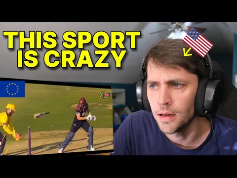 American reacts to 1 in a Million Moments in Cricket