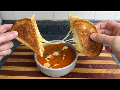 Grilled Cheese and Tomato Soup - You Suck at Cooking (episode 164)