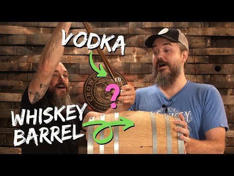 what happens to VODKA in a WHISKEY BARREL???