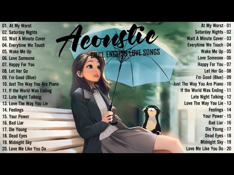 Acoustic Songs 2024 🌻 Chill English Acoustic Love Songs 2024 Cover 🌻 Best Acoustic Music of All Time