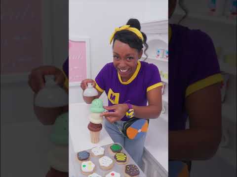 Meekah's Delicious Ice Cream! 🍨 #blippi #meekah #icecream #food #colors #fun #shorts