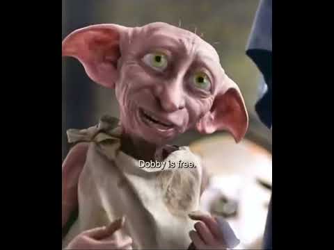 On of the best scenes in Harry Potter 🥲 #dobby #harrypotter #hogwarts #potterhead #shortvideo