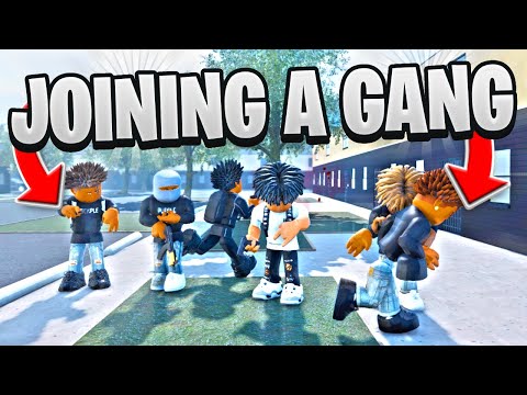 I JOINED MY FIRST GANG IN THIS NEW PHILLY ROBLOX HOOD GAME