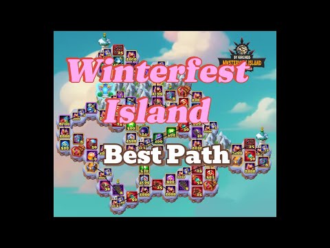 Winterfest Mysterious Island December  Best Path Hero Wars