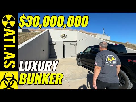 Detailed tour of a 30 MILLION dollar bunker