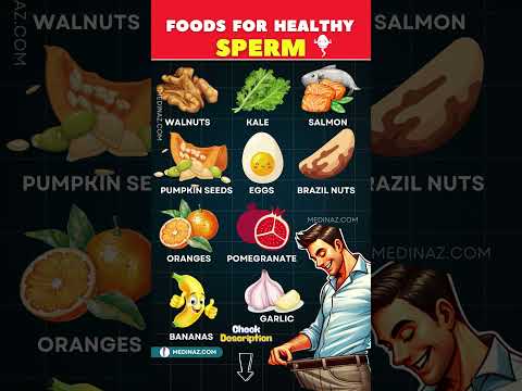 Top 10 Foods to Boost Male Fertility Naturally | Male Health #ytshorts #healthtips #infertility