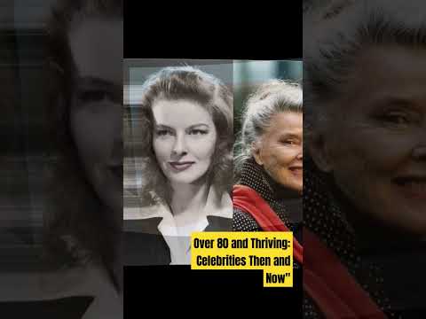 Over 80 and Thriving: Celebrities Then and Now #hollywood# celebrity# live# shorts