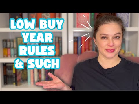 My Low Buy Year Rules