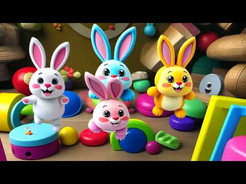 Hey Rabbit Sensory - Jingle Bells Dance Party! Fun Sensory Play & Learning for Toddlers!