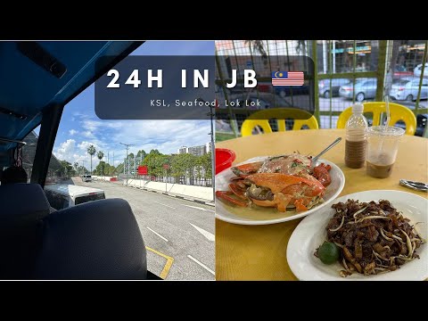 24 hours in Johor Bahru, Malaysia 🇲🇾🇸🇬 SG to JB by bus | spontaneous JB trip