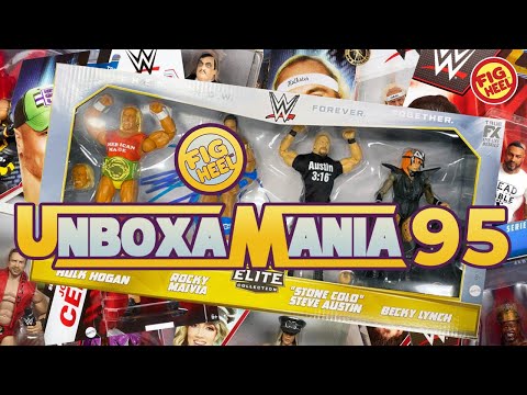 UNBOXAMANIA 95 - WWE Elite Action Figures, Basics, Wrestling 4-packs & MORE!