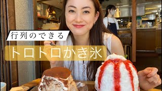 行列のできるかき氷の名店に行ってみた【akari】